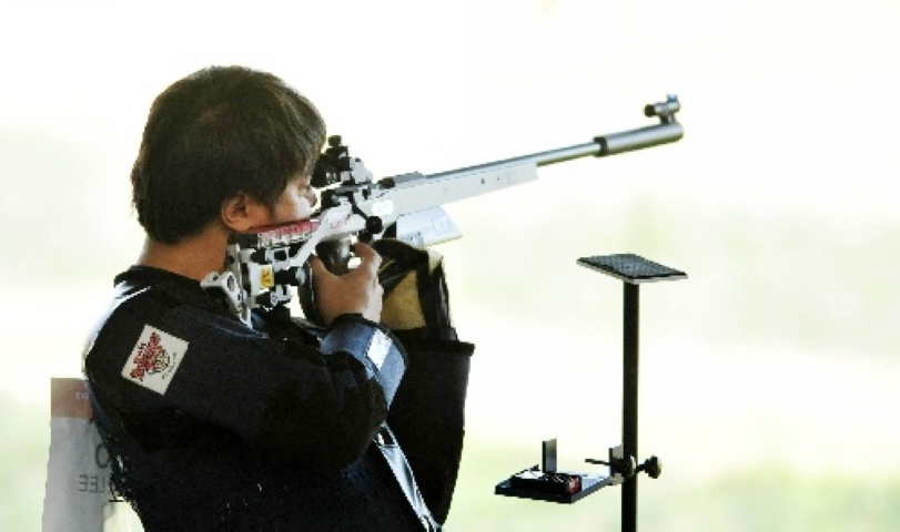 韩国射击选手强势出击，一路领先
